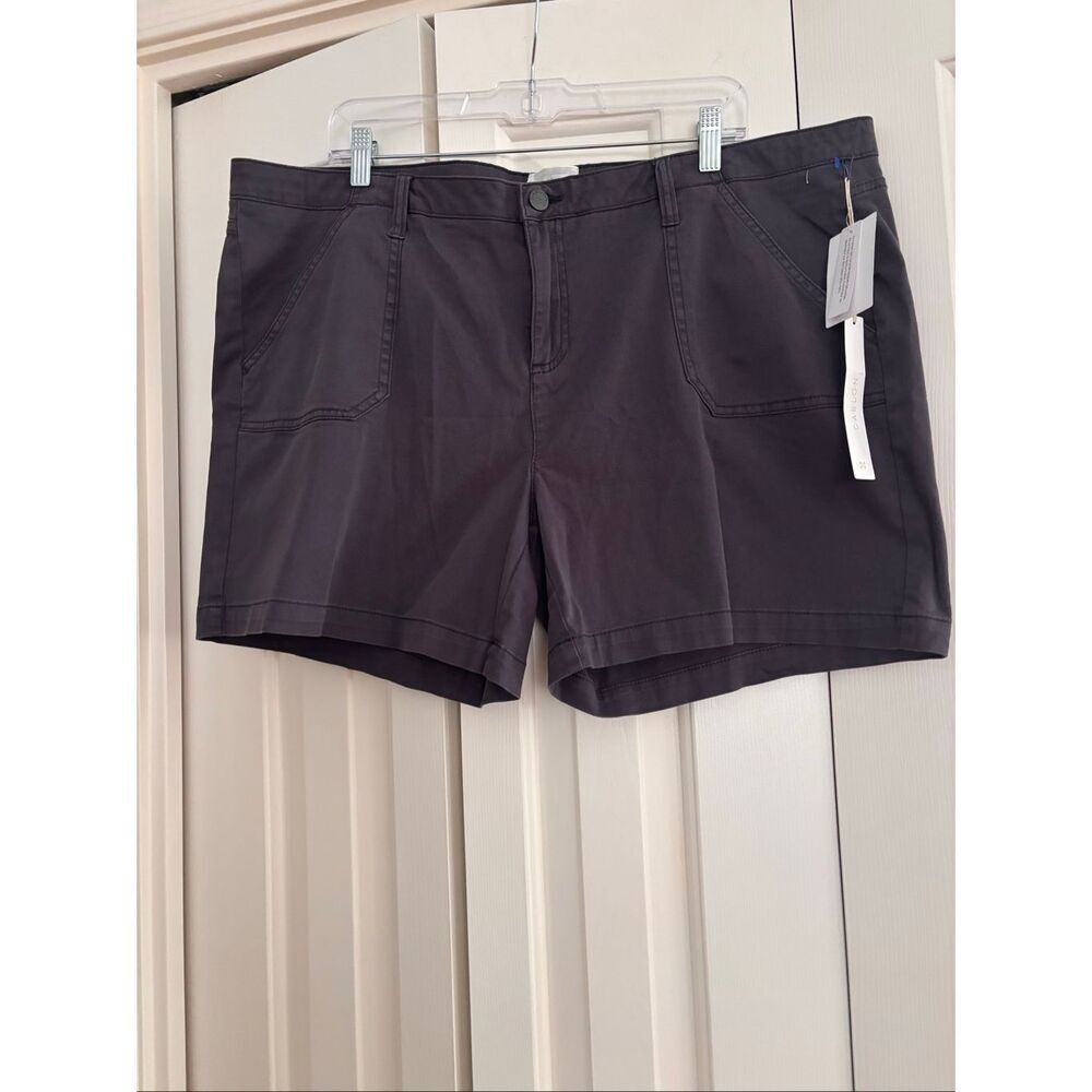 NWT Caslon Grey Utility Shorts
